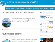 Tablet Screenshot of dcml.cz